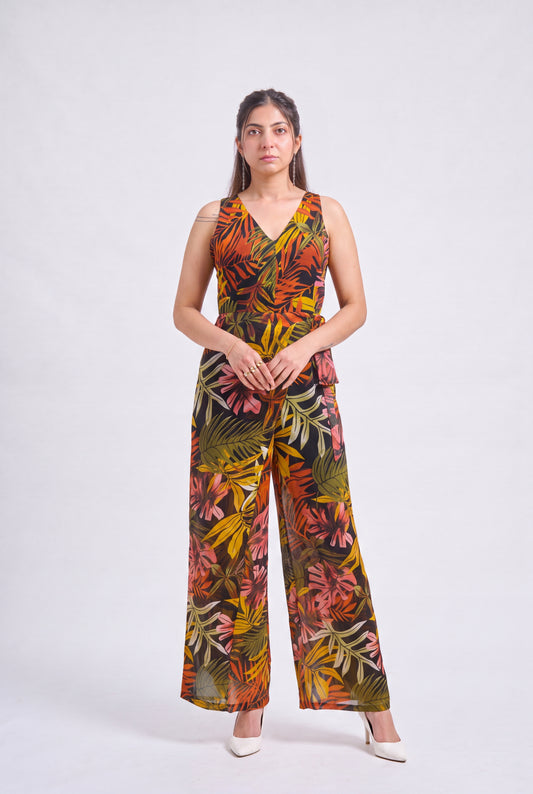 Tbfo Palm Paradise Jumpsuit