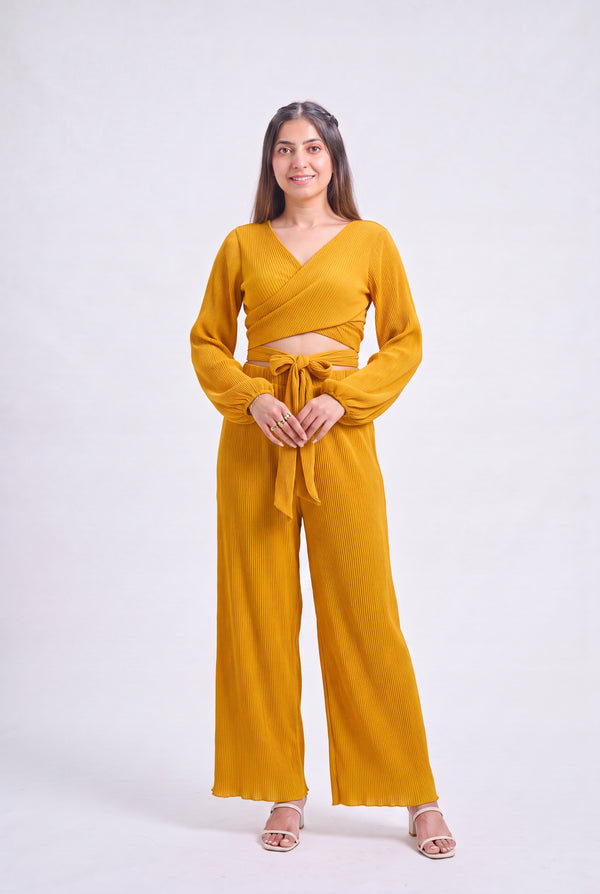 Tbfo Pleated Designer Coord Set