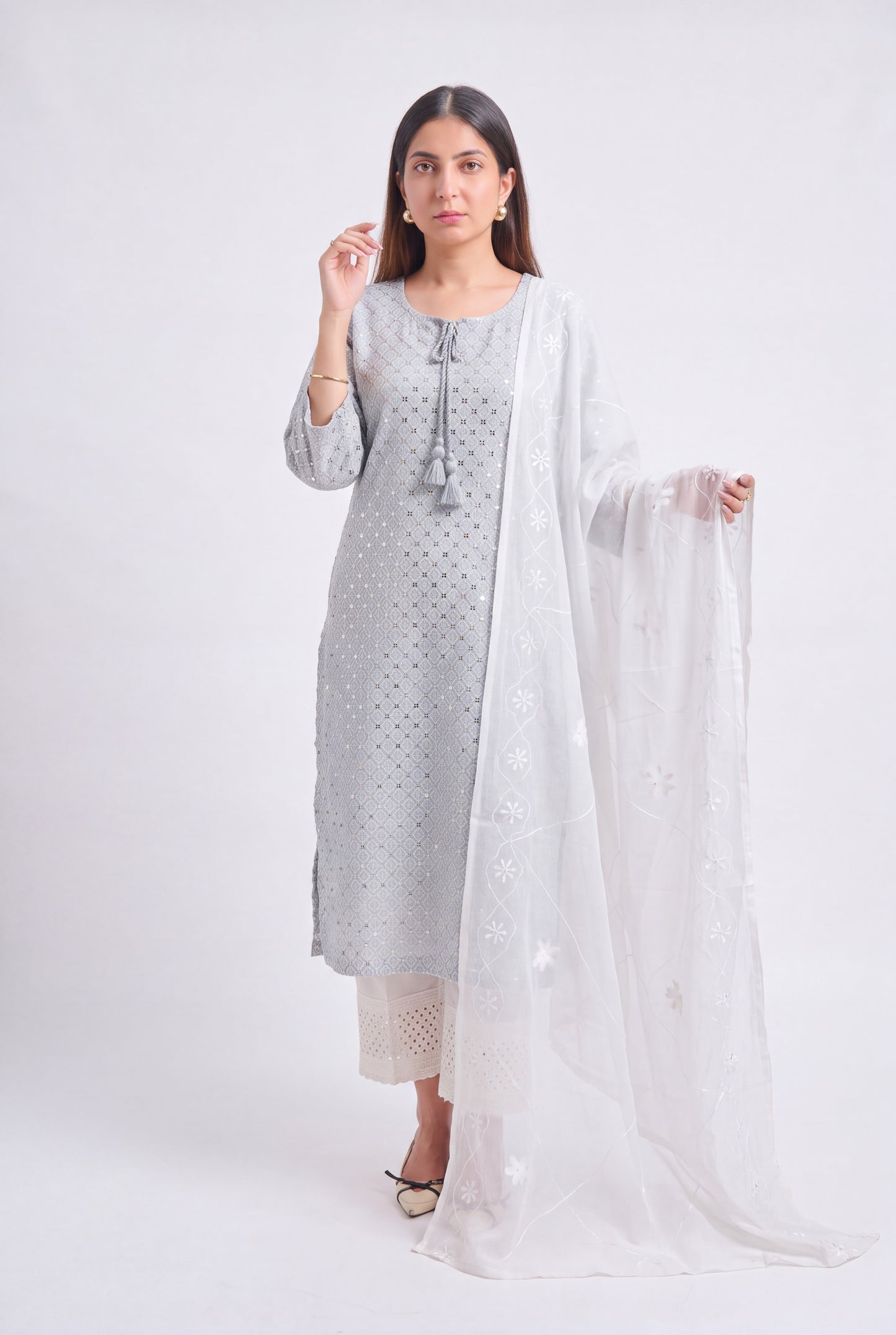 Tbfo Silver Serenity Suit Set