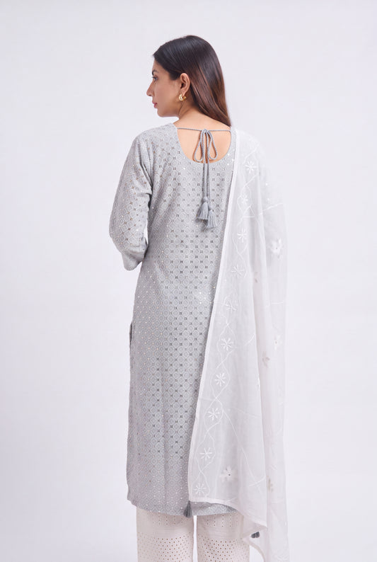 Tbfo Silver Serenity Suit Set
