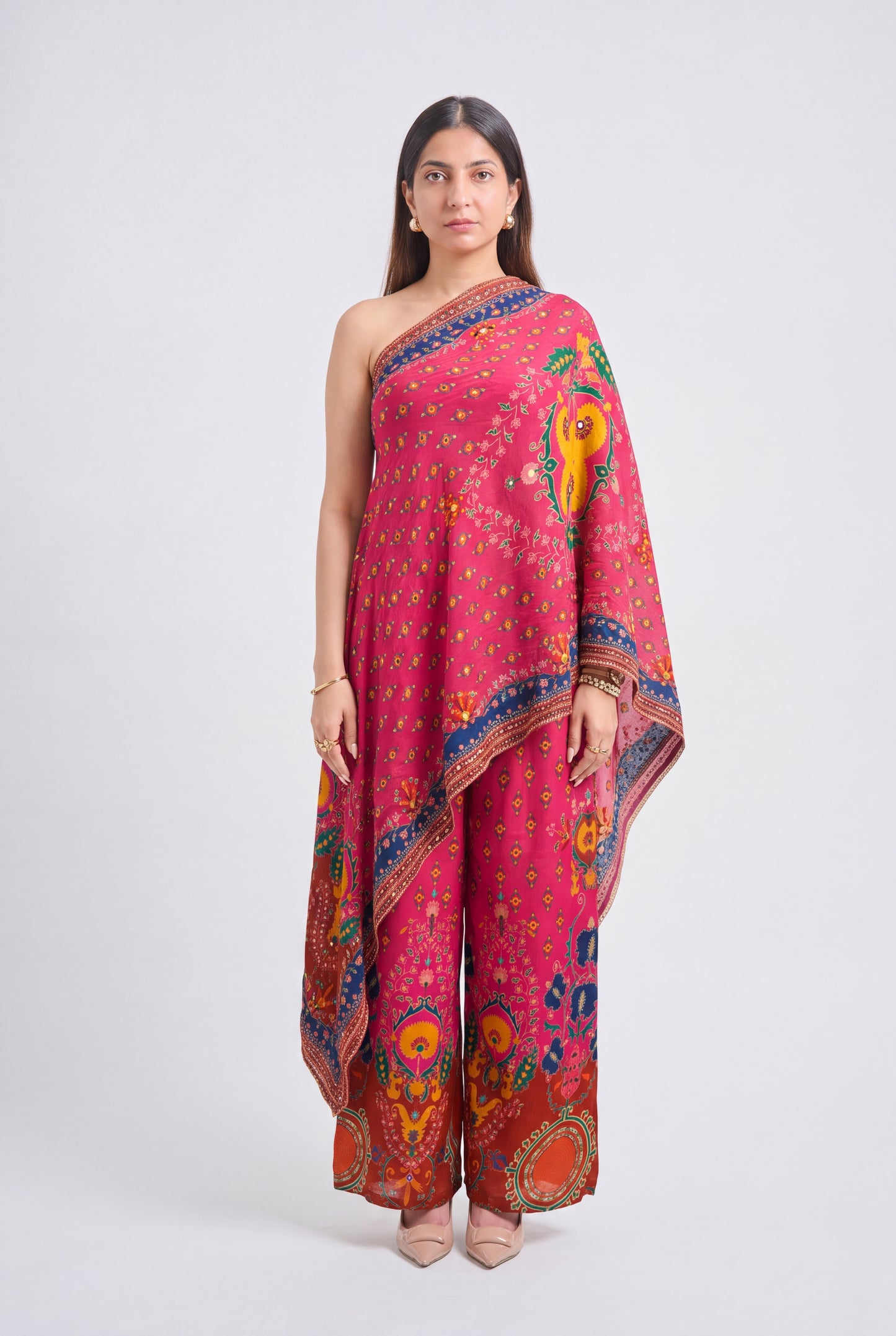 Tbfo Rani Rhapsody Drape Coord Set