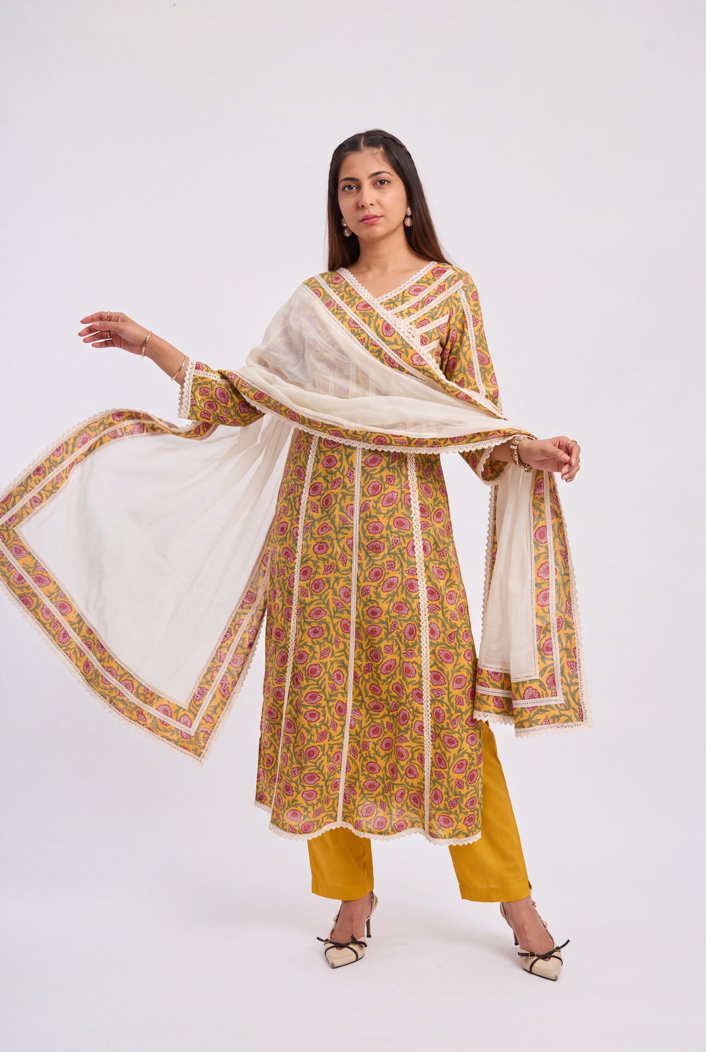 Tbfo Mustard Meadow Suit Set