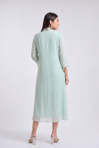 Tbfo Mint Mirage Dress
