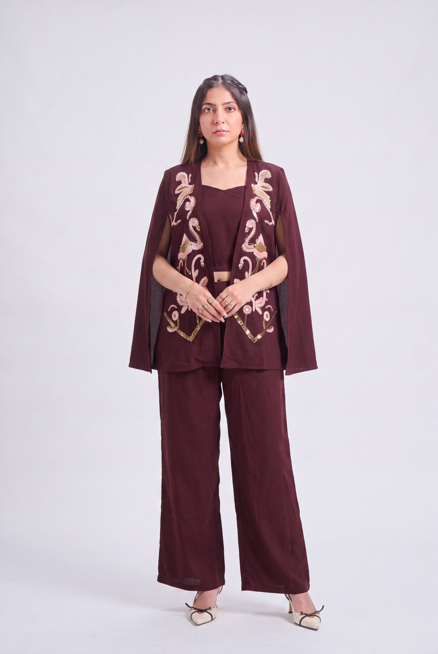 Tbfo Mauve Majesty Coord Set