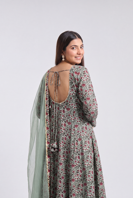 Tbfo Aarohi Floral kurta Set