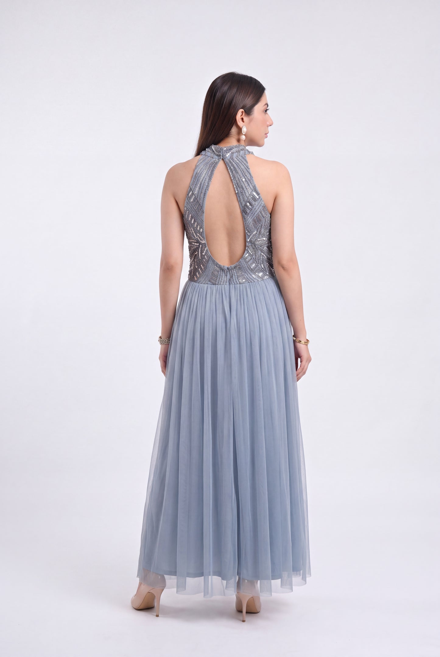 Tbfo Silvermist Gown