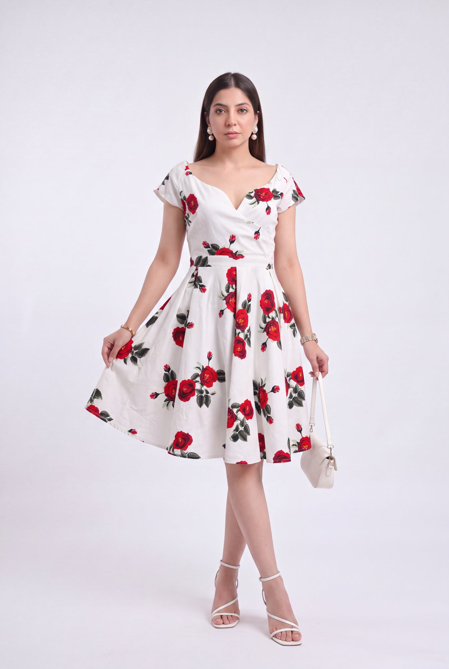 Tbfo Romantic Rose Dress