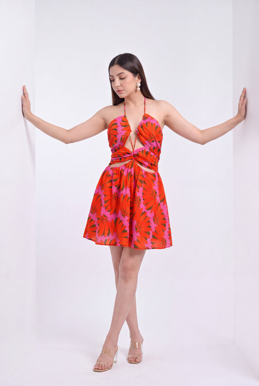 Tbfo Poppy Paradise Dress