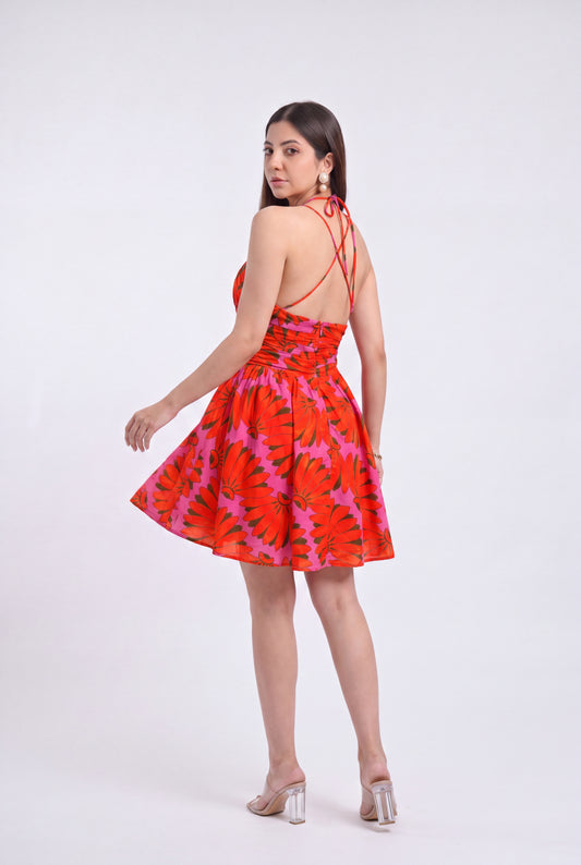 Tbfo Poppy Paradise Dress