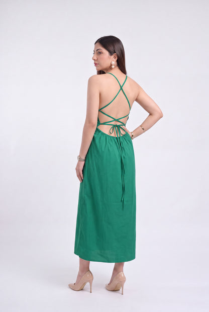 Tbfo Green Envy Slip Dress
