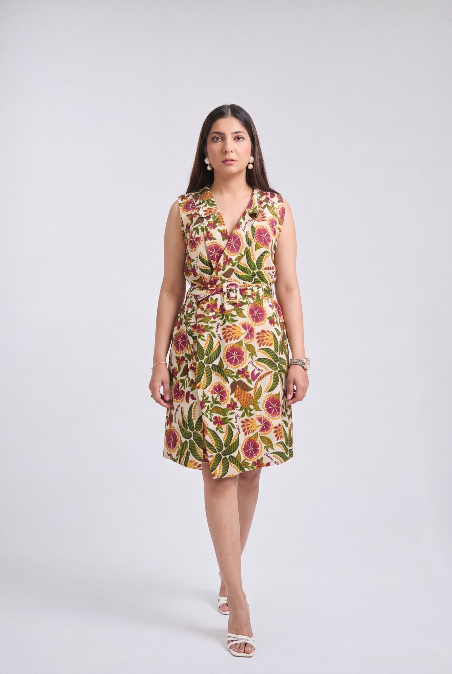 Tbfo Myra Floral Wrap Dress