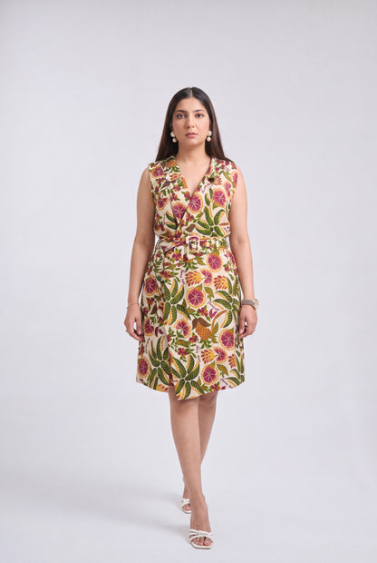 Tbfo Myra Floral Wrap Dress
