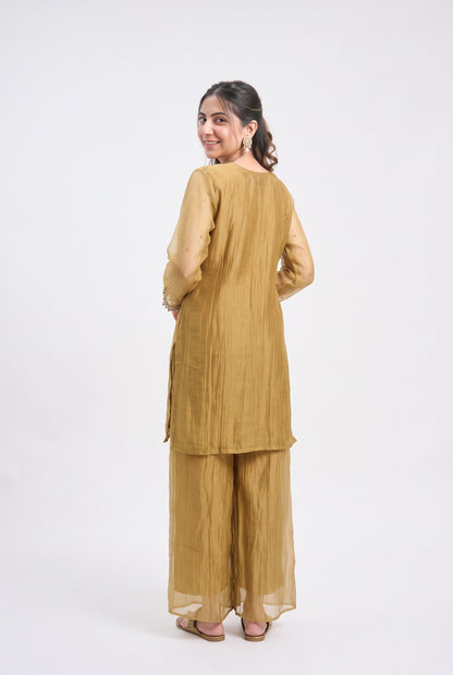 Tbfo Angara Embellished Kurta & Pant Set