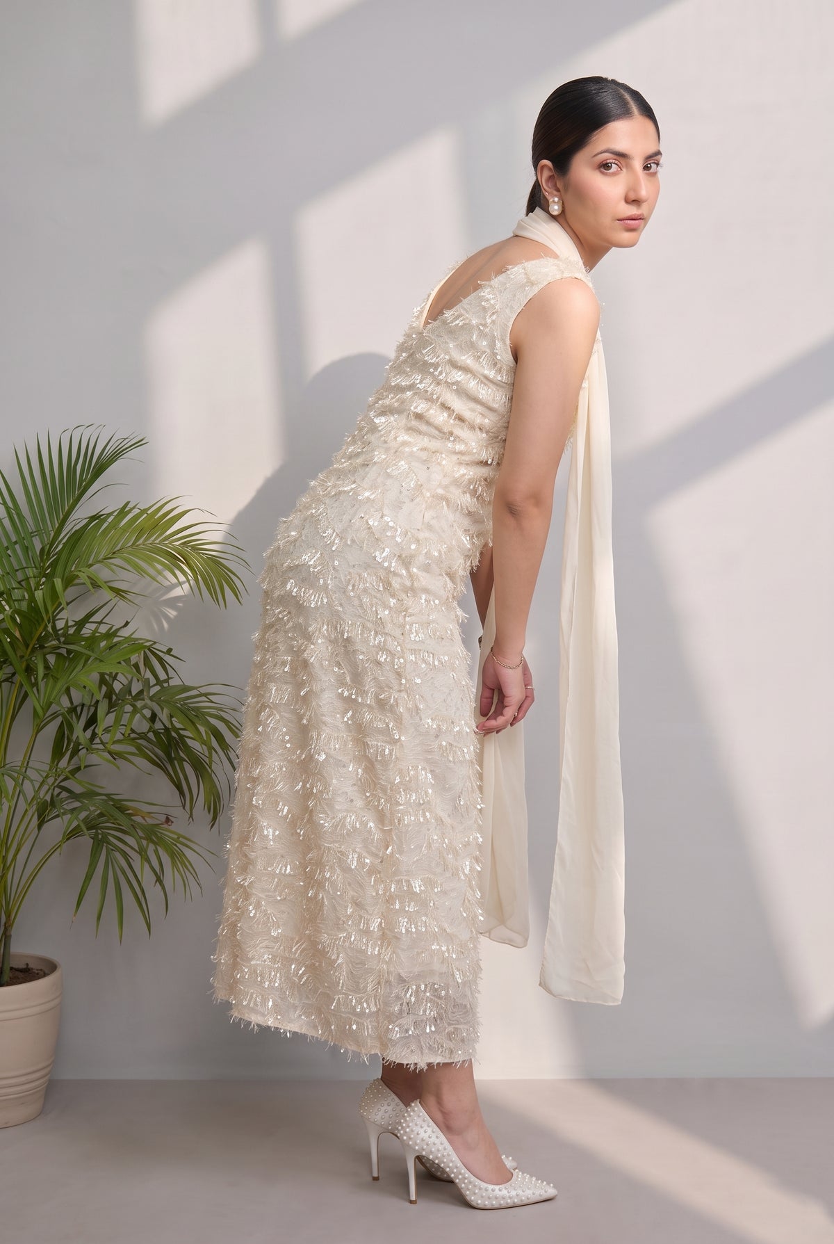 Tbfo Kareena Style – Elegant Embellished Dress