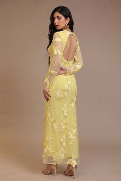 Tbfo Wineary – Elegant Embroidered Dress
