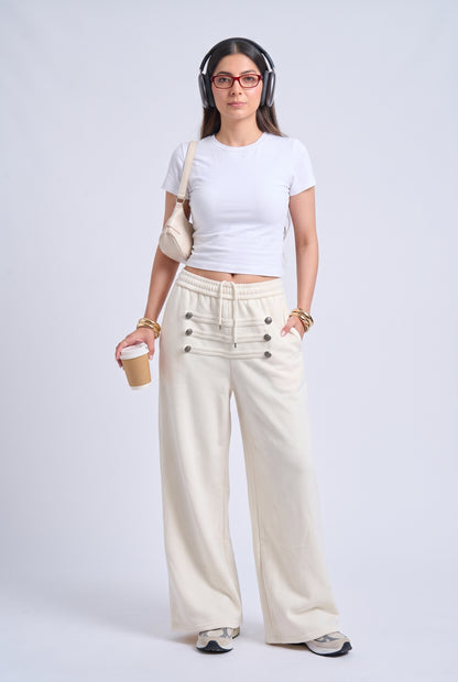 Tbfo Joker  Pant – Embellished Wide-Leg Jogger Pants