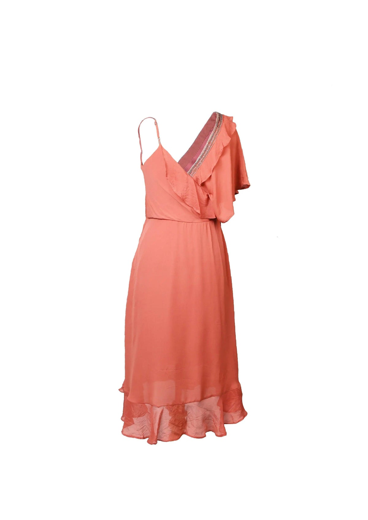 Insta ruffle dress - TBFO
