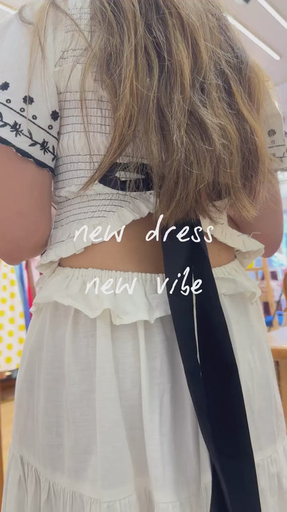 Tbfo High Tide Ivory Dress
