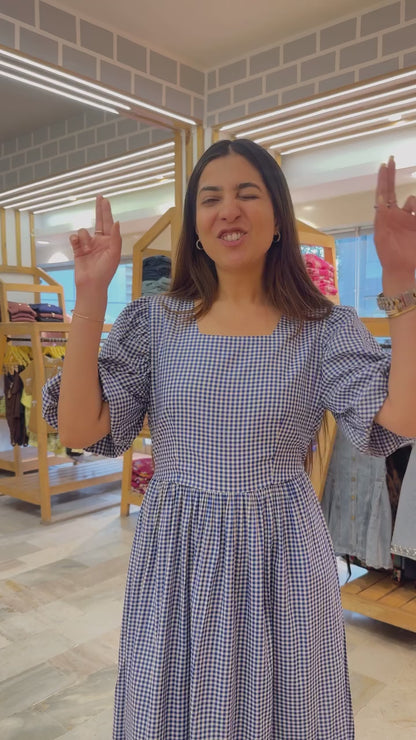 Tbfo Gingham Long Dress