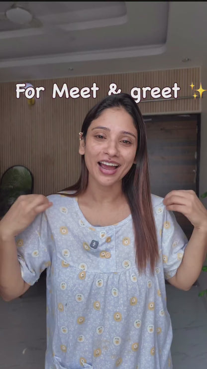 Tbfo Tez Ladki Brown Dress