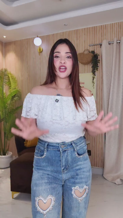 Tbfo Little Heart jeans