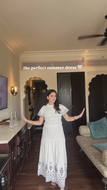 Tbfo High Tide Ivory Dress