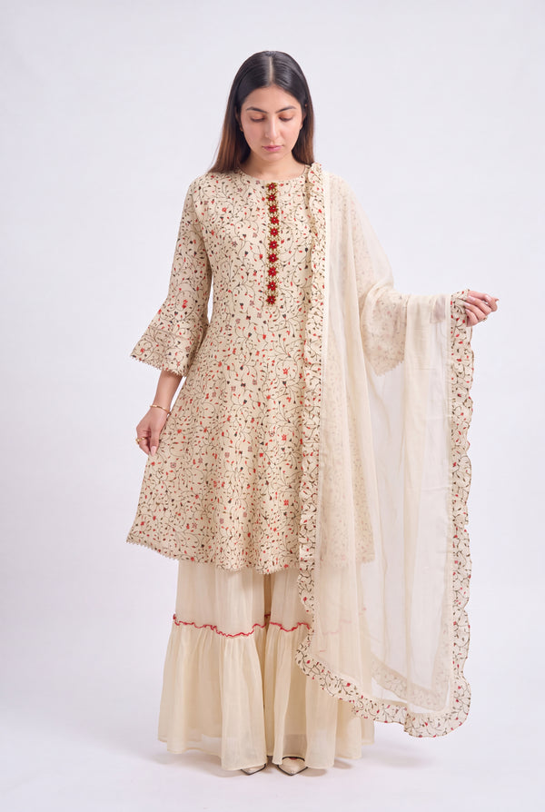 Tbfo Eira Bloom Sharara Set
