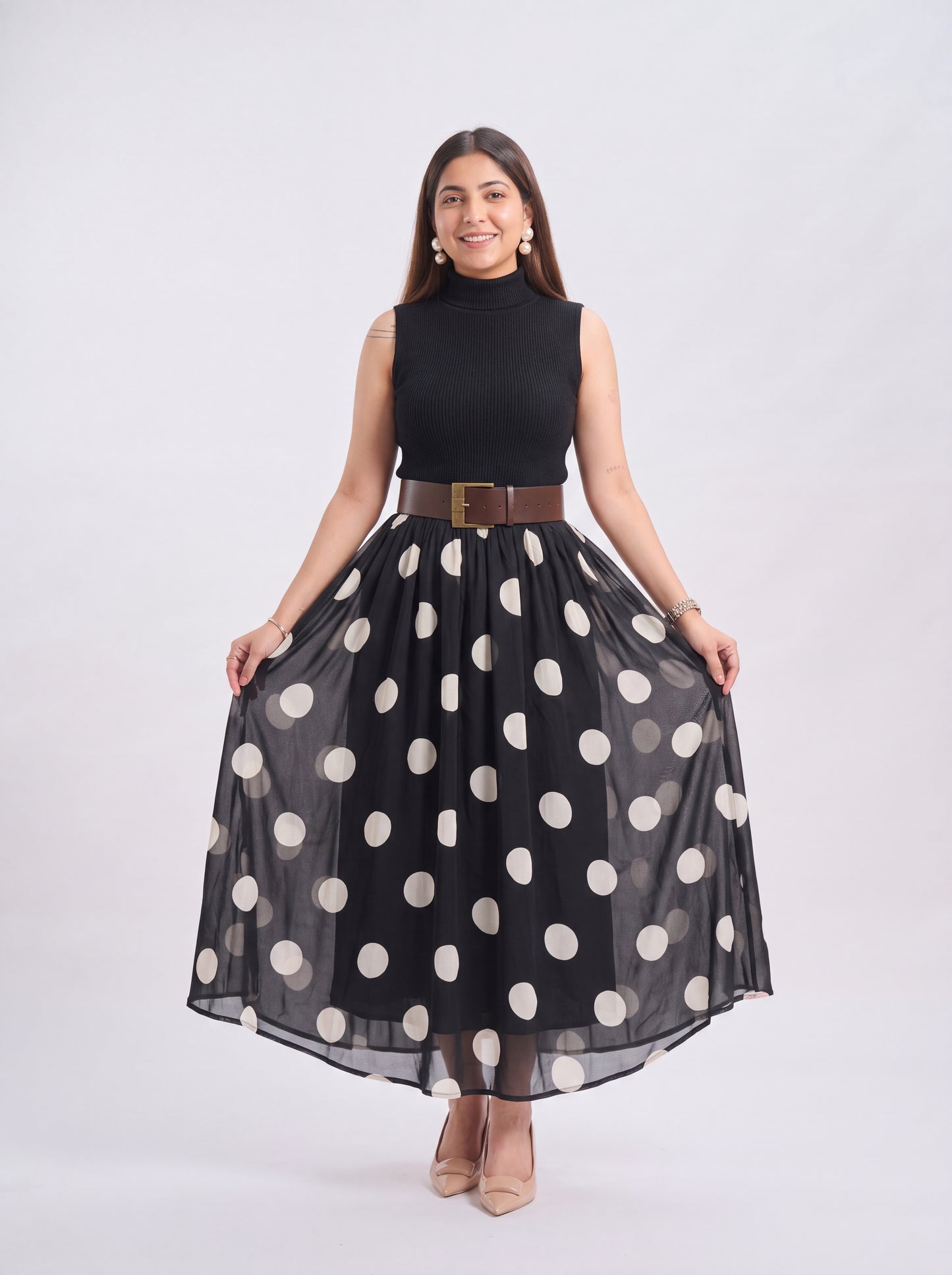 Tbfo French Cafe Coord Set