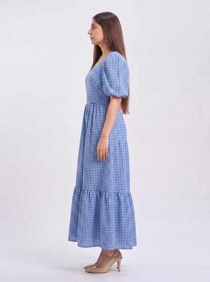Tbfo Gingham Long Dress
