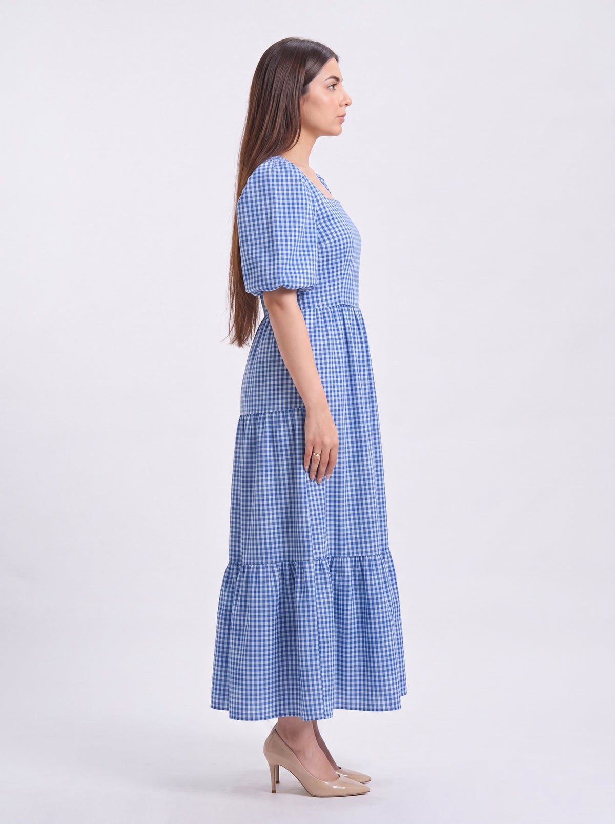 Tbfo Gingham Long Dress