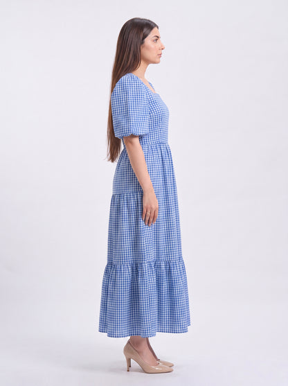 Tbfo Gingham Long Dress