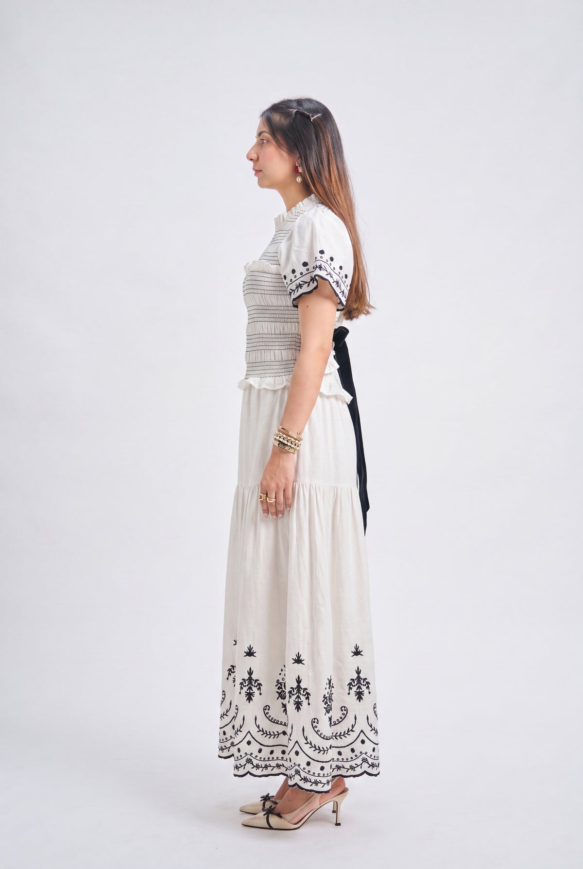 Tbfo High Tide Ivory Dress