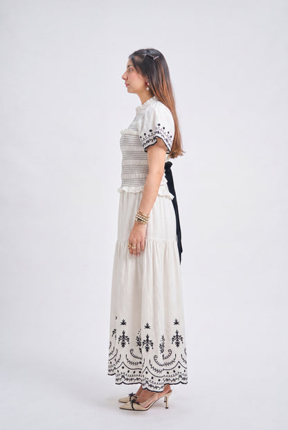 Tbfo High Tide Ivory Dress