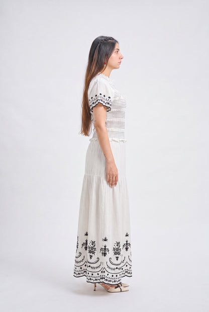 Tbfo High Tide Ivory Dress