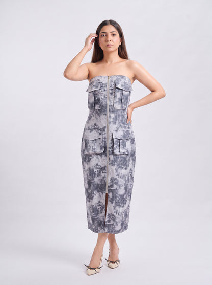 Tbfo  Hyper Acid Grey Jumpsuit