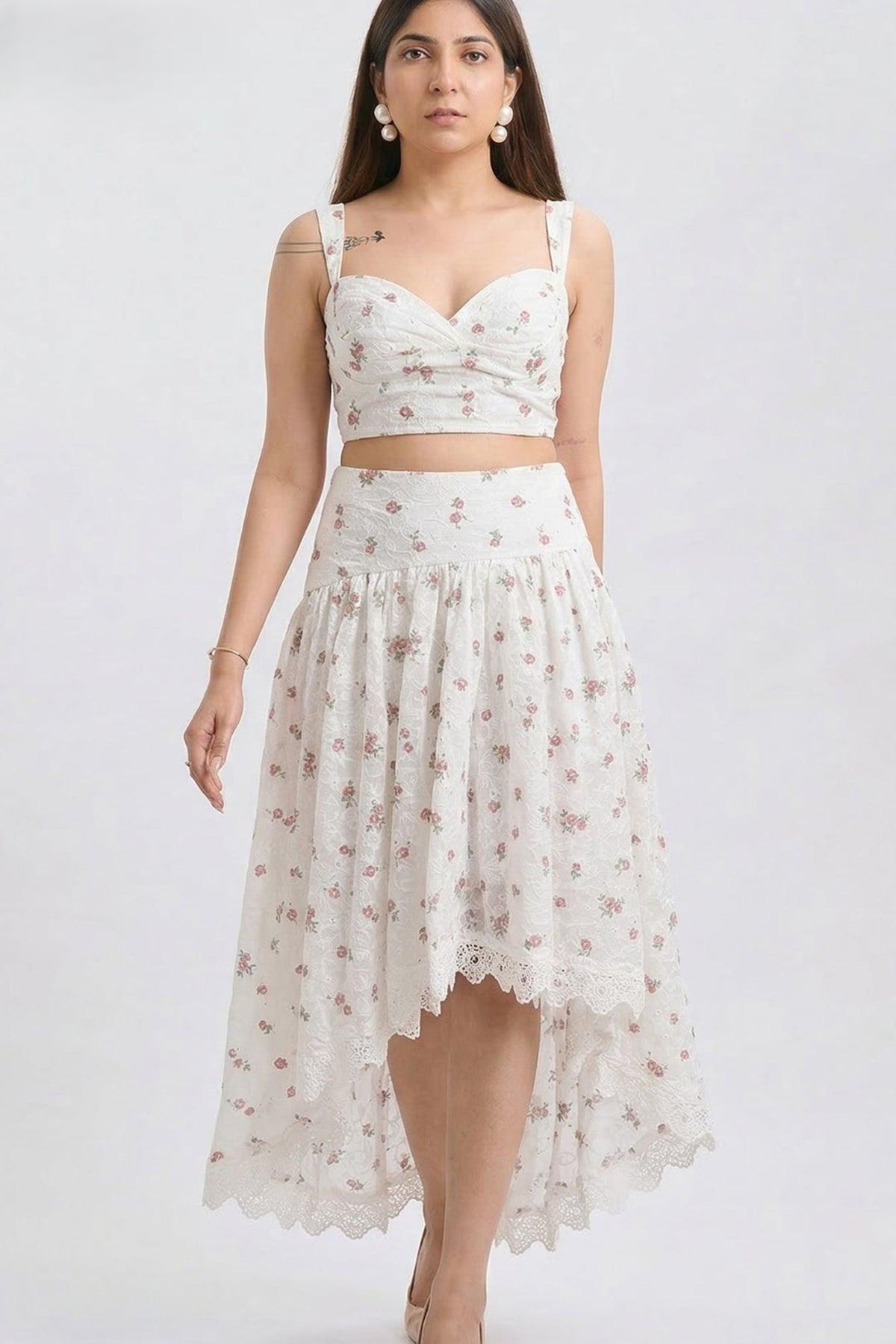 Tbfo Korean Skirt Top