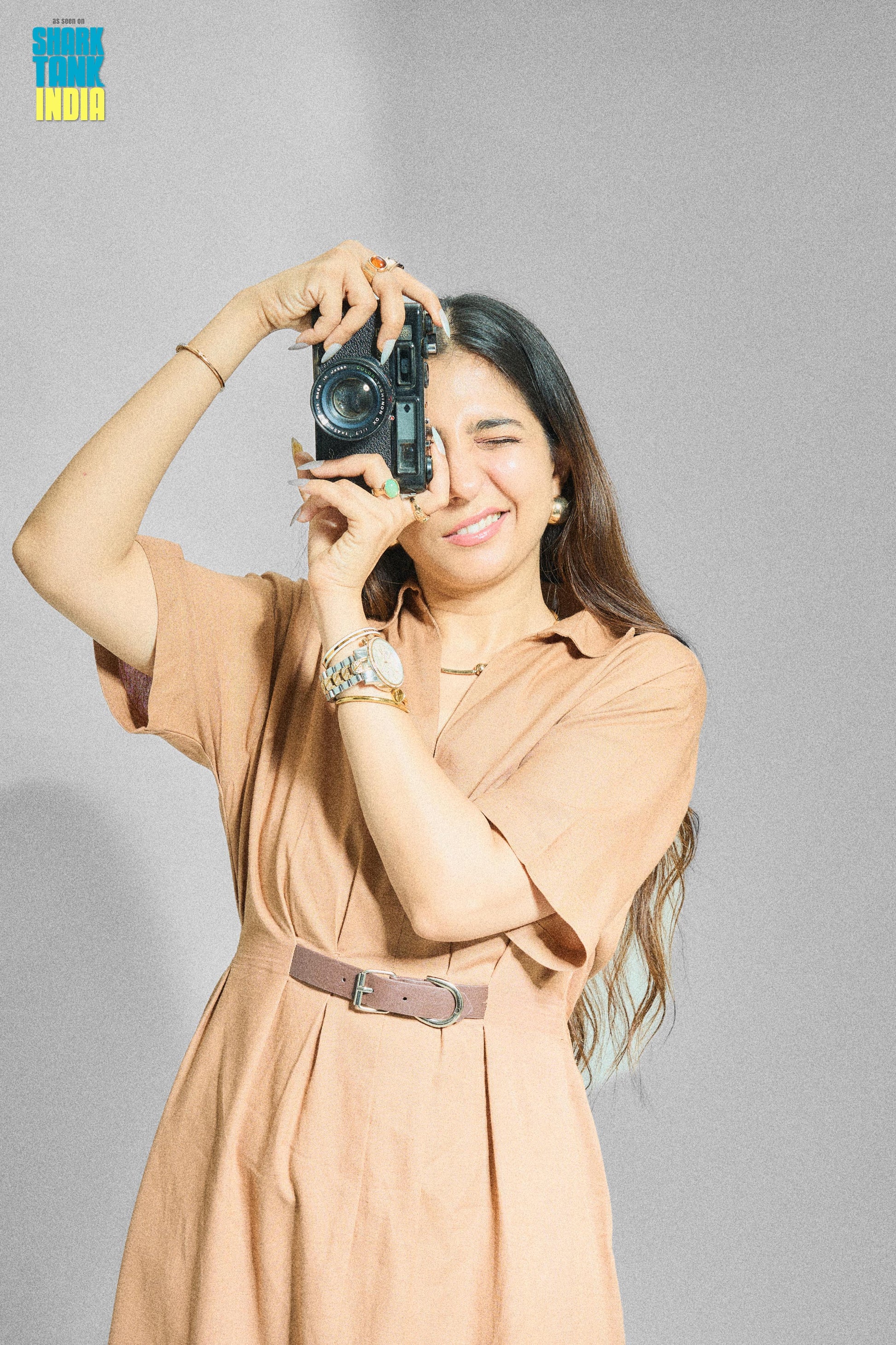 Tbfo Mini Belt Dress