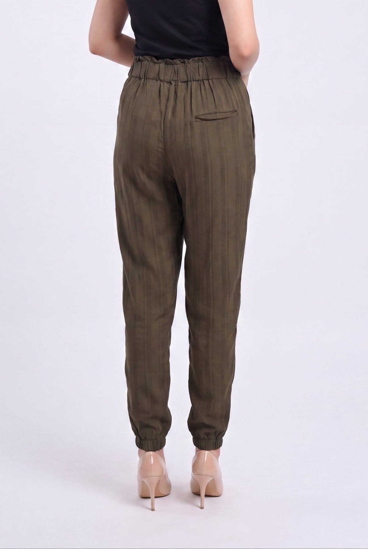 Tbfo olive-brown jogger pants
