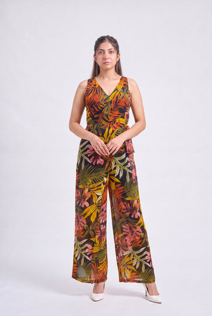 Tbfo Palm Paradise Jumpsuit