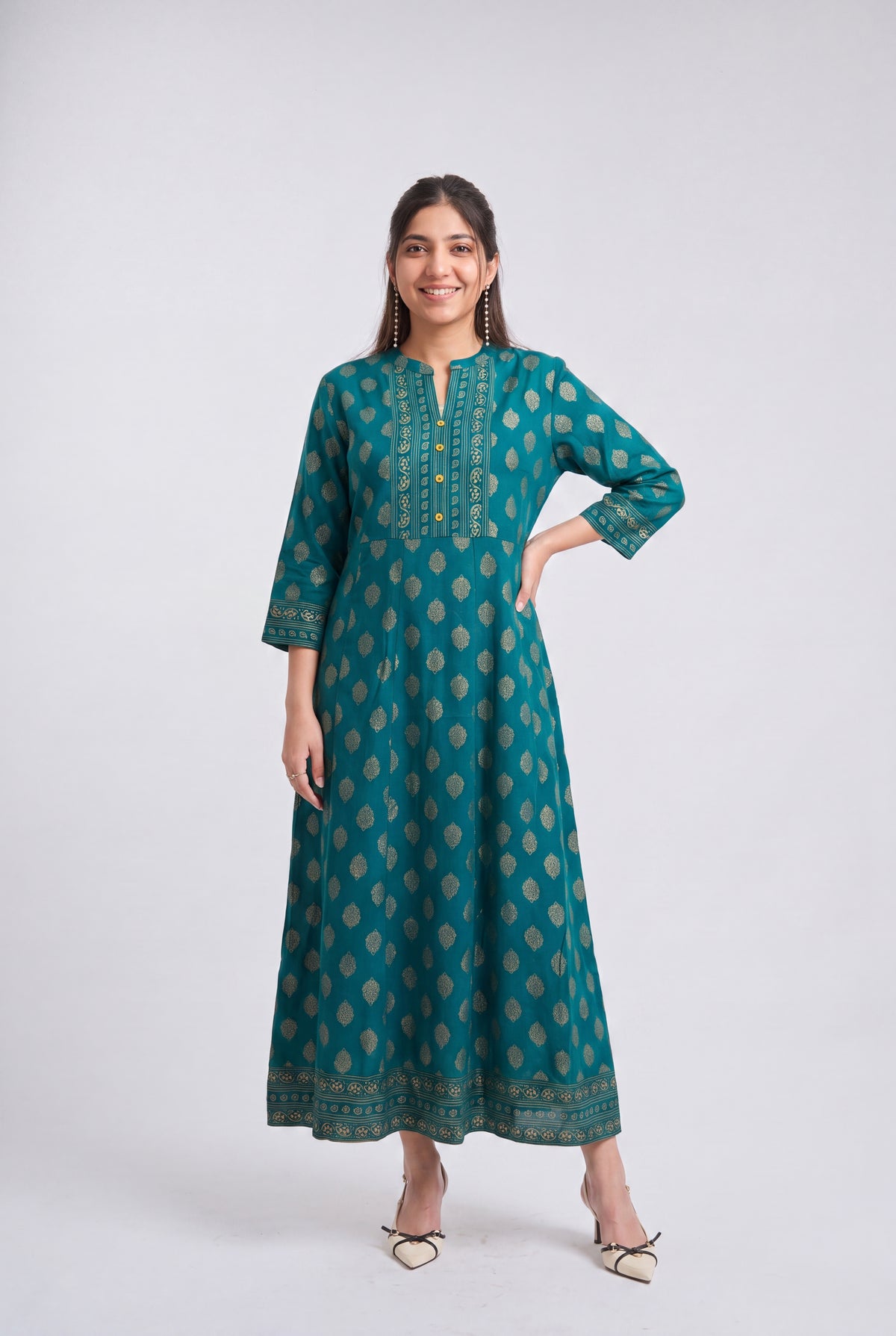 Tbfo Peacock Grace Dress