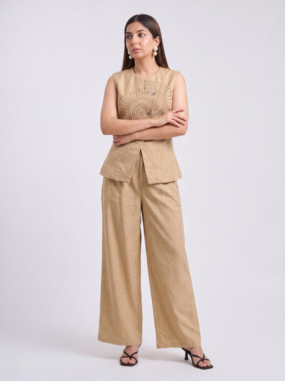 Tbfo Royal Beige Coord Set