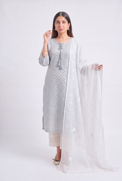 Tbfo Silver Serenity Suit Set