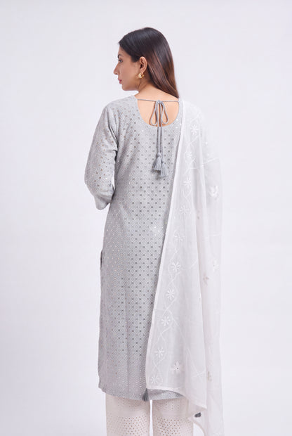 Tbfo Silver Serenity Suit Set