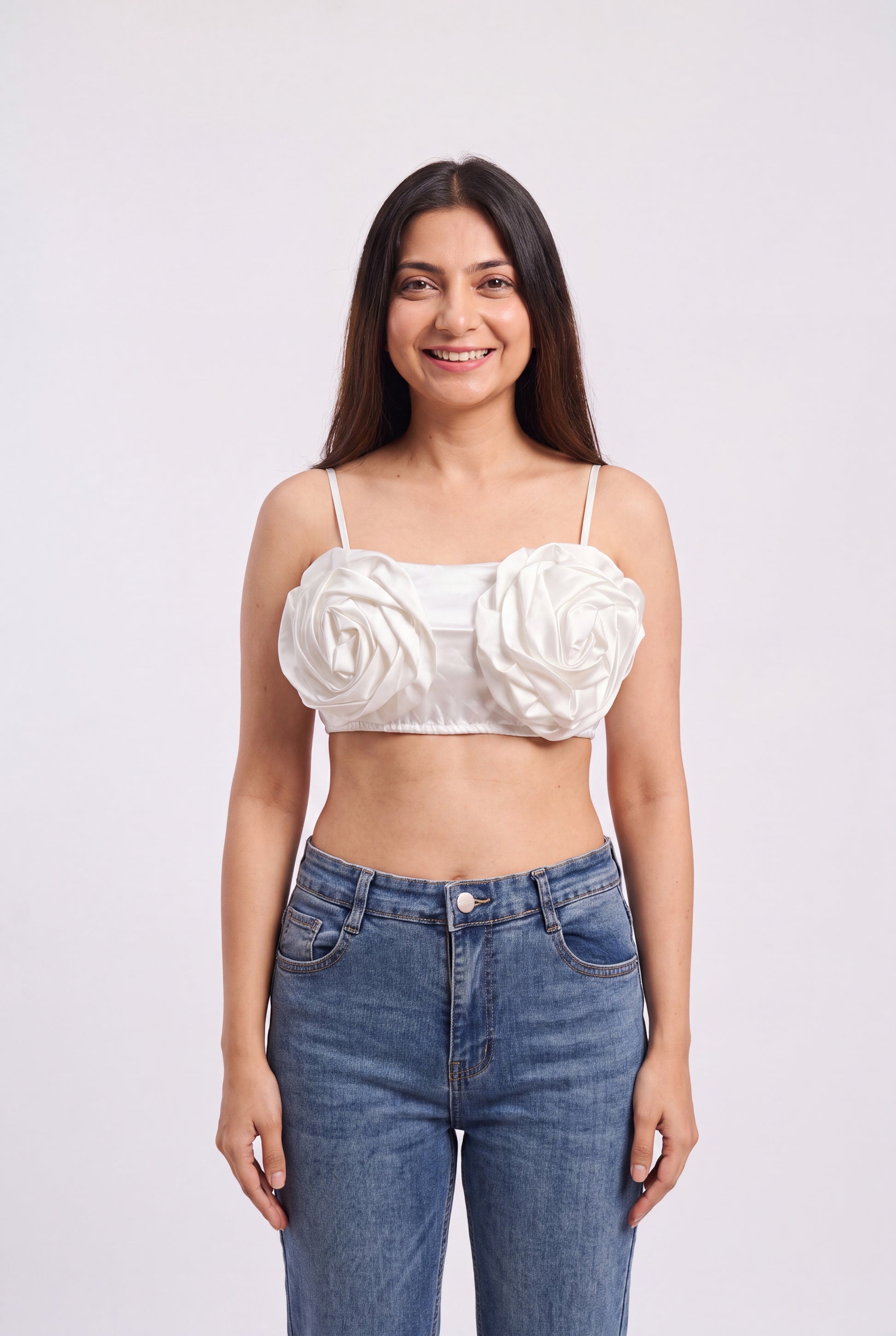 Tbfo Top White Crop Top