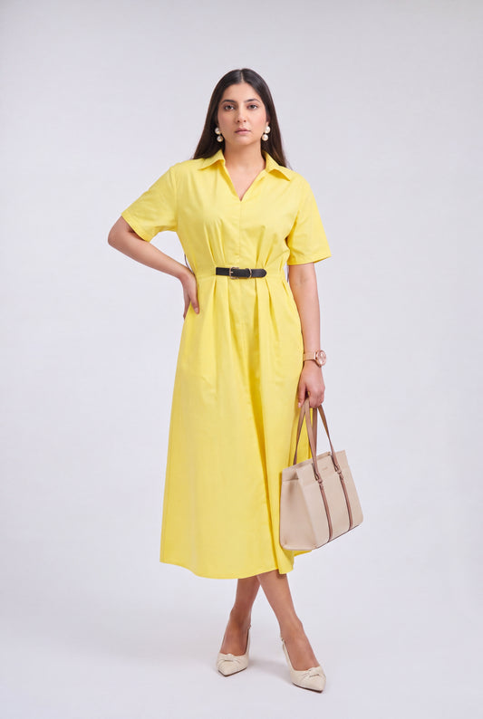 Tbfo Mini Belt Dress